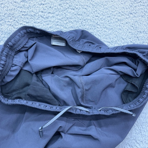 Nike Track Pants Mens XL Vtg Y2K Blue Gray Ankle Zip Wide Leg Fit Dry Streetwear - Picture 8 of 15